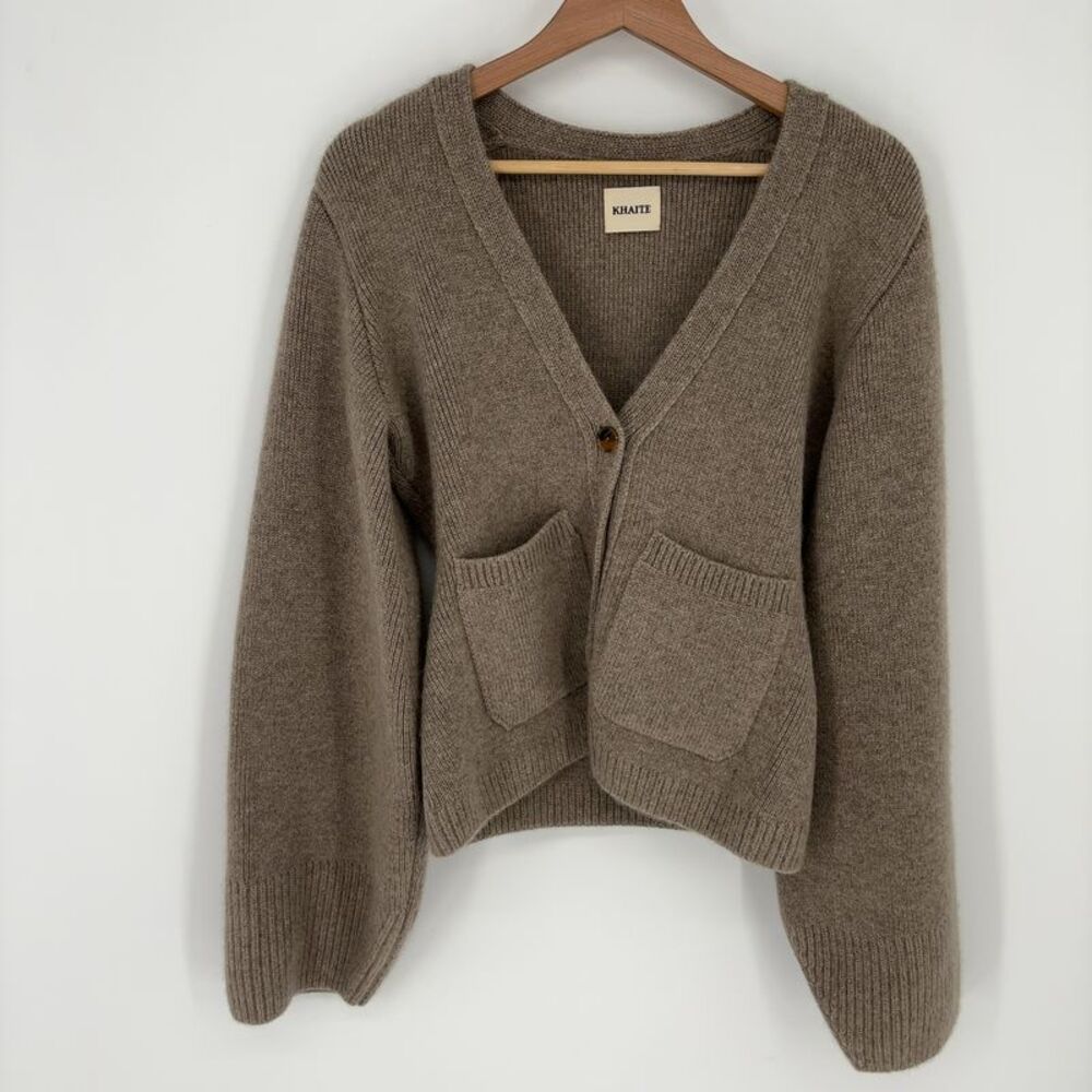 KHAITE Scarlet Cashmere Cardigan